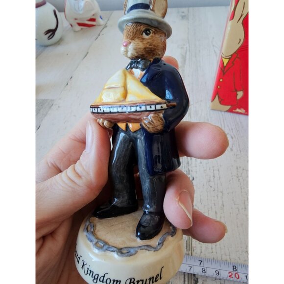 Royal doulton isambard Kingdom brunel DB 437 bunnykins bunny inventors ship sail